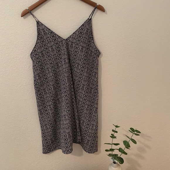 Lush - Swing dress - Cobalt patterned - Picture 1 of 4